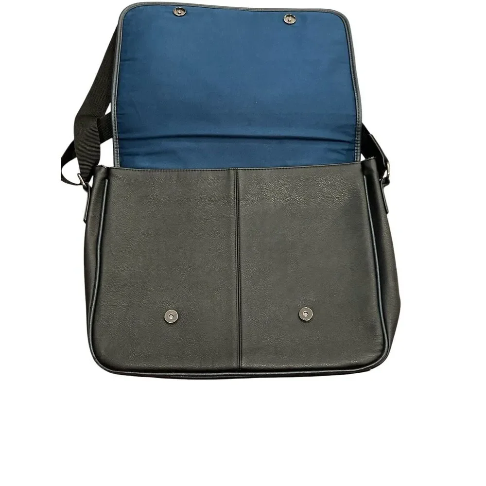 Ted Baker London -Leather Messenger Laptop Computer Bag Unisex 16